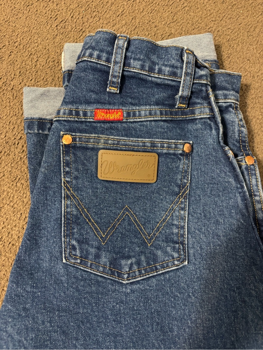 Wrangler Women's Straight Leg Jeans - Classic Blue